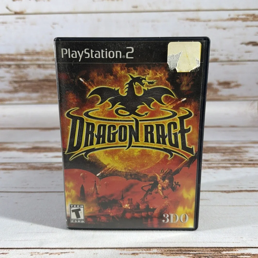 Dragon Rage Sony PlayStation 2 PS2 2001 Complete CIB Tested Works w/ Manual